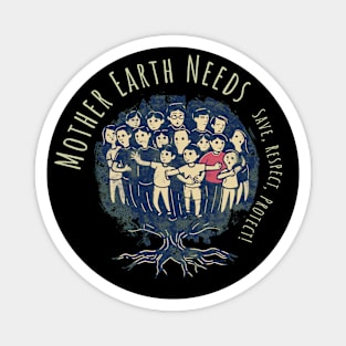 The Earth Day 2-04 Magnet